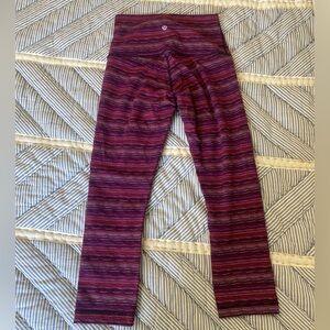 Lululemon Cropped Leggings (Size 6)
